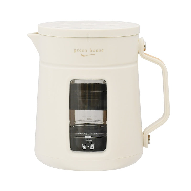 GREEN HOUSE 全自動水出しコーヒーメーカー GH-CBCMA-WH