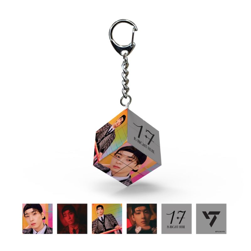 SEVENTEEN(セブンティーン) 公式グッズ ミニキューブキーリング WONWOO