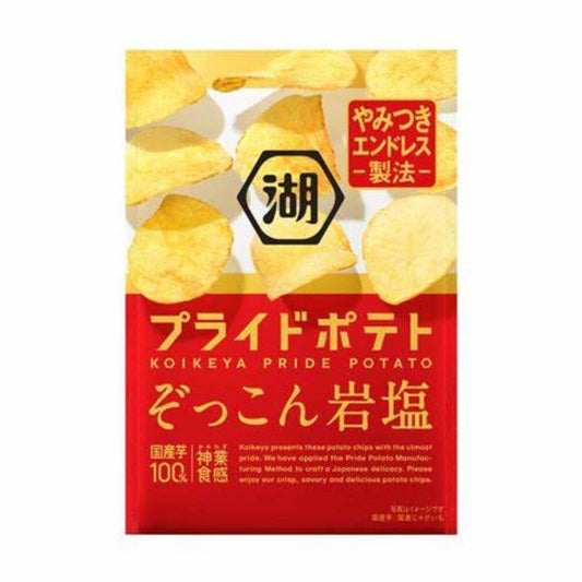 湖池屋 プライドポテトぞっこん岩塩 /2個【賞味期限間近】