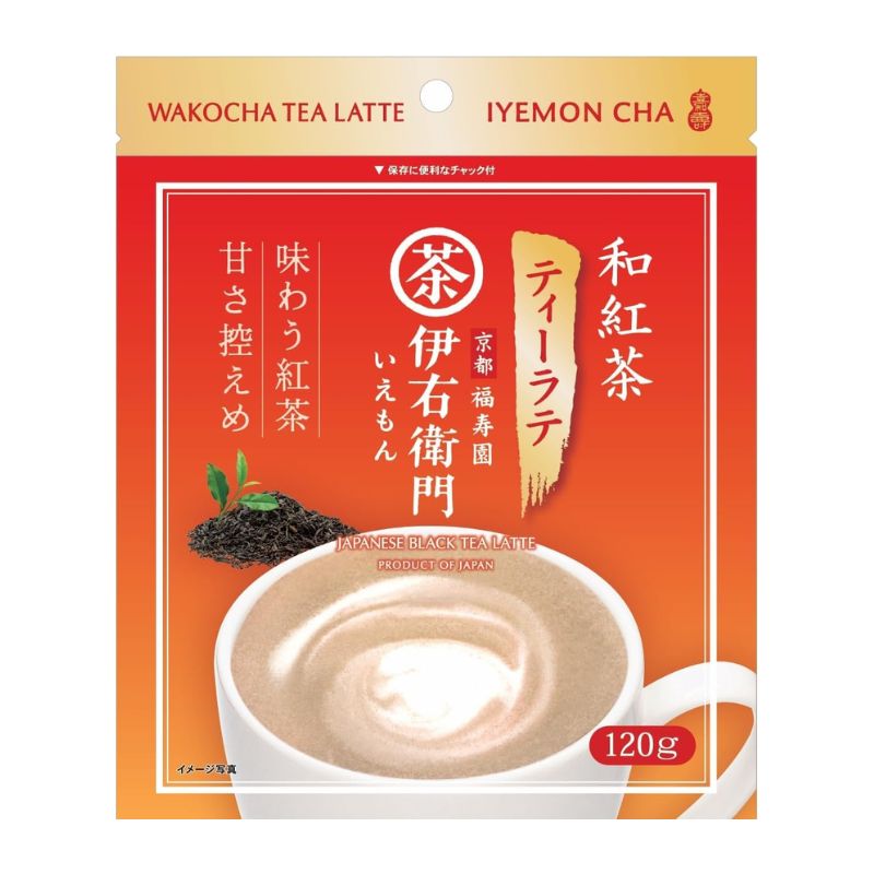 宇治の露製茶 伊右衛門 和紅茶ティーラテ /12個【賞味期限間近】