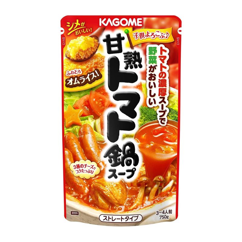 カゴメ 甘熟トマト鍋スープ /4個