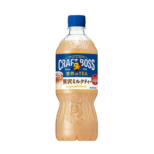 サントリー クラフトボス 世界のTEA クラフトボス ミルクティー /24本【賞味期限間近】