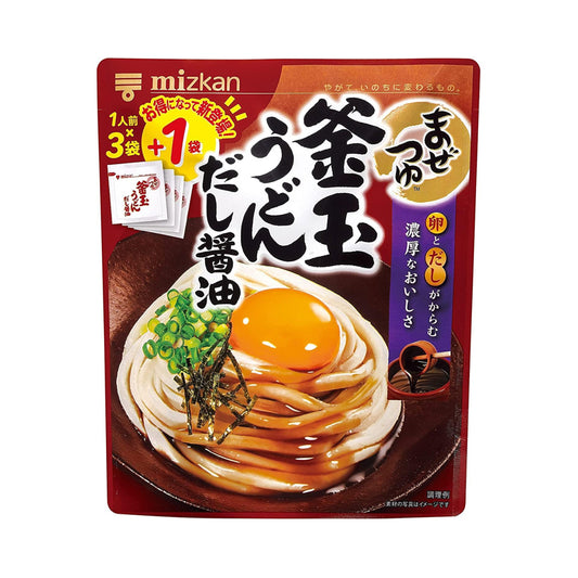 ミツカン まぜつゆ 釜玉うどんだし醤油 /12個