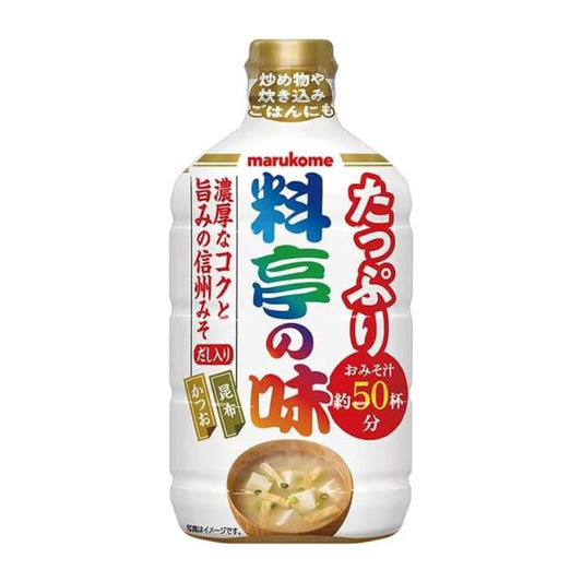マルコメ 液みそ料亭の味 大容量 /3個【賞味期限間近】