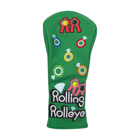 Rolling Rolleye ビッグロゴ ドライバーカバー グリーン /