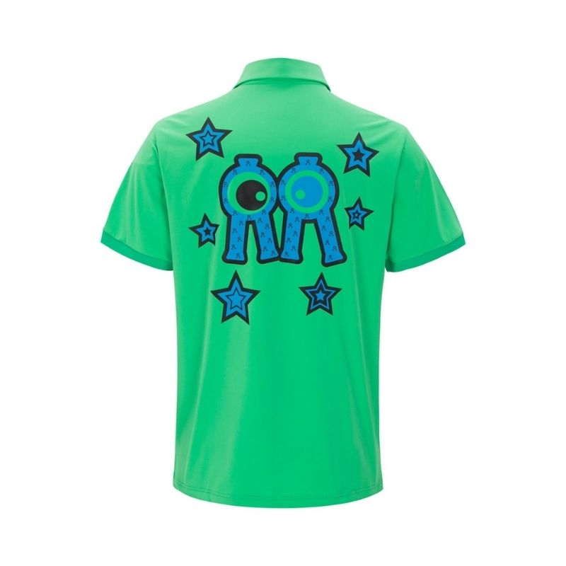 XLサイズ メンズ Rolling Rolleye スター カラー Tシャツ グリーン /