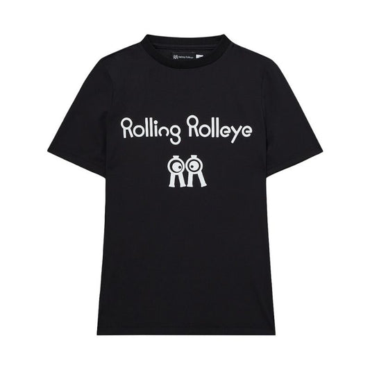 Mサイズ ユニセックス Rolling Rolleye ロールロール クリーンコレクション Tシャツ ブラック /