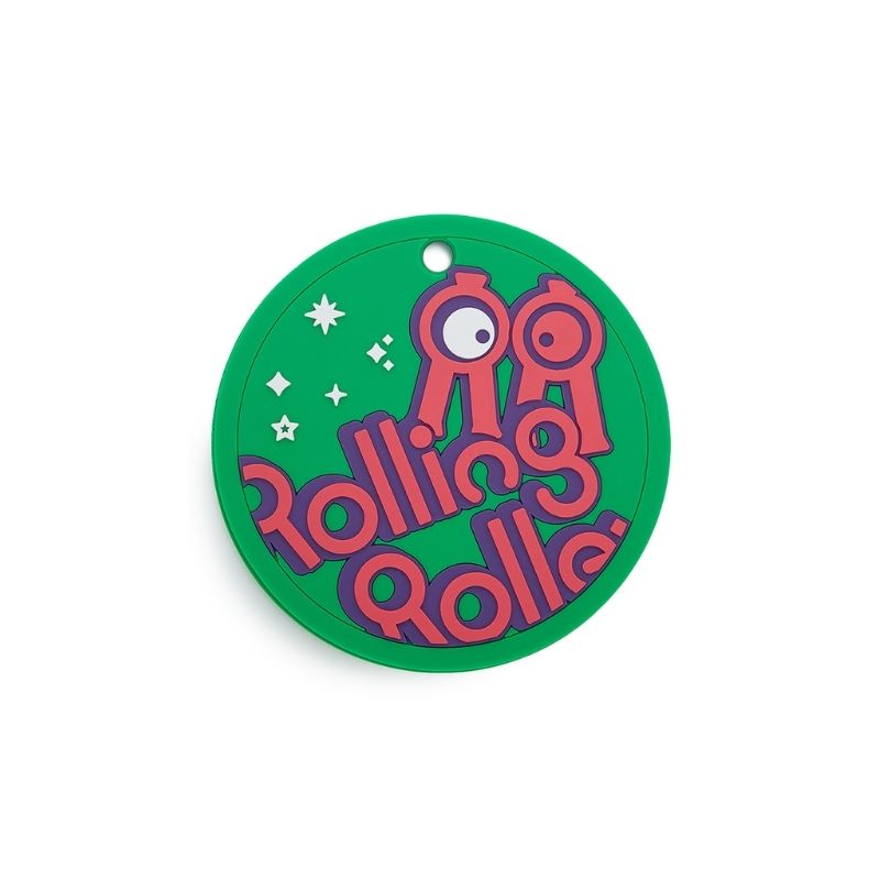 Rolling Rolleye ロールロール ネームタグ&パッティングディスク グリーン /