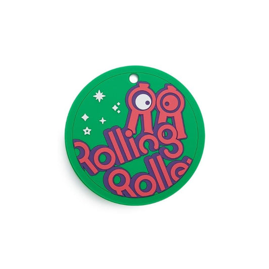 Rolling Rolleye ロールロール ネームタグ&パッティングディスク グリーン /