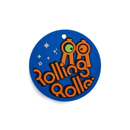 Rolling Rolleye ロールロール ネームタグ&パッティングディスク ブルー /