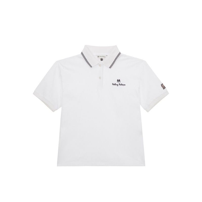 XSサイズ レディース Rolling Rolleye ロールロール デイリー PK Tシャツ ホワイト /